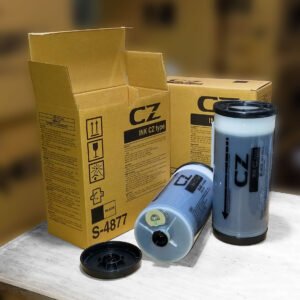 CZ Ink, TWO (2) Tubes 800mL Black compatible with for CZ/CV RISOs