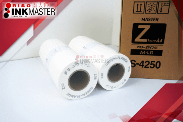 Master A4 Z-type, Two (2) Rolls S4250/S2632 (S-4250/S-2632) Compatible RISOs