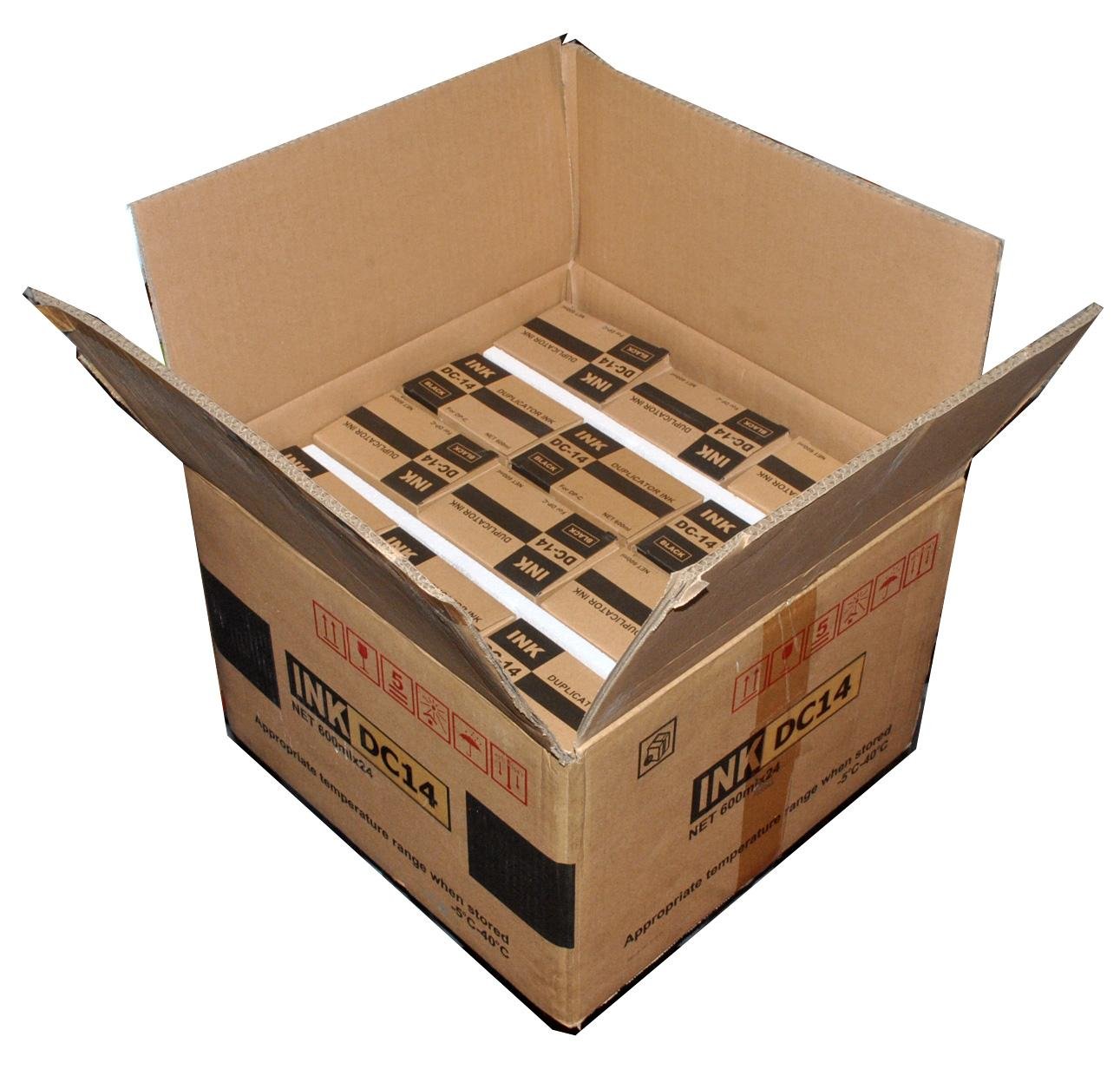 Twenty-four (24) pcs DC-14 Ink compatible with DUPLOs Machines Riso