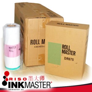 Box of Ten (10) Rolls DR675/673 B4 Master compatible with Akinto or Duplo Duplicator Machines