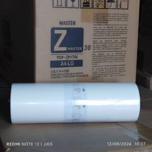 MASTER A4-LEGAL Z-type S, ONE ROLL (1) S4250/S2632 (S-4250/S-2632) Compatible RISOs (BOX NOT INCLUDED)
