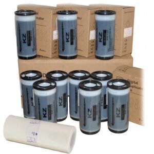 10pcs RISOs KZ/CZ/CV 800mL Black Ink Tubes + one (1) roll B4 110cuts master Compatible for KZ/CZ/CV Machines