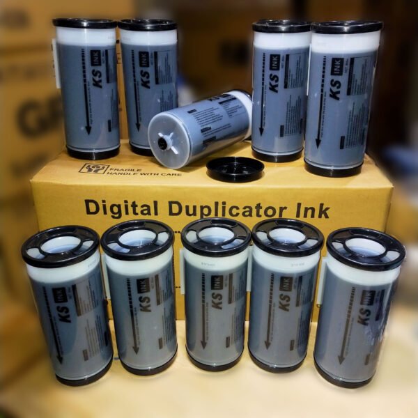 10pcs RISOs KS 500 / KS 600 / KS 800 Machine Compatible 800mL Black Ink for KS500 / KS600 / KS800 Machine Machines