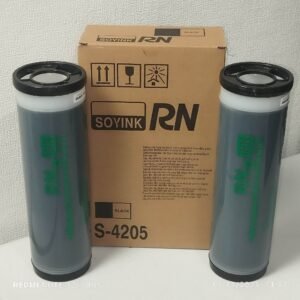 2 Tubes RN Ink Black 1000mL for RN Machines by RISOs Ink Master