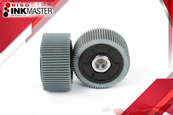 1 SET (2 pcs) New Pick-up (pickup) Roller Compatible for RISOs RZ EZ MZ Duplicator Paper Feed