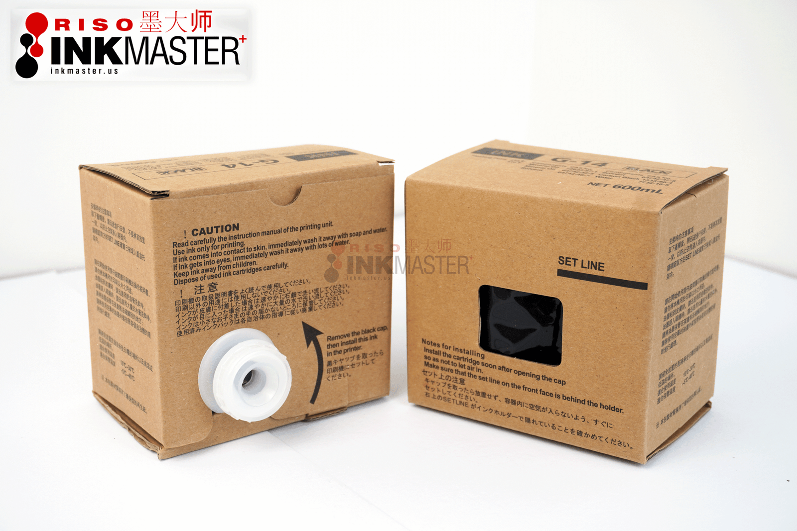 G14 ink, Box of twenty-four (24) Cartridges for DUPLOs Digital Duplicator